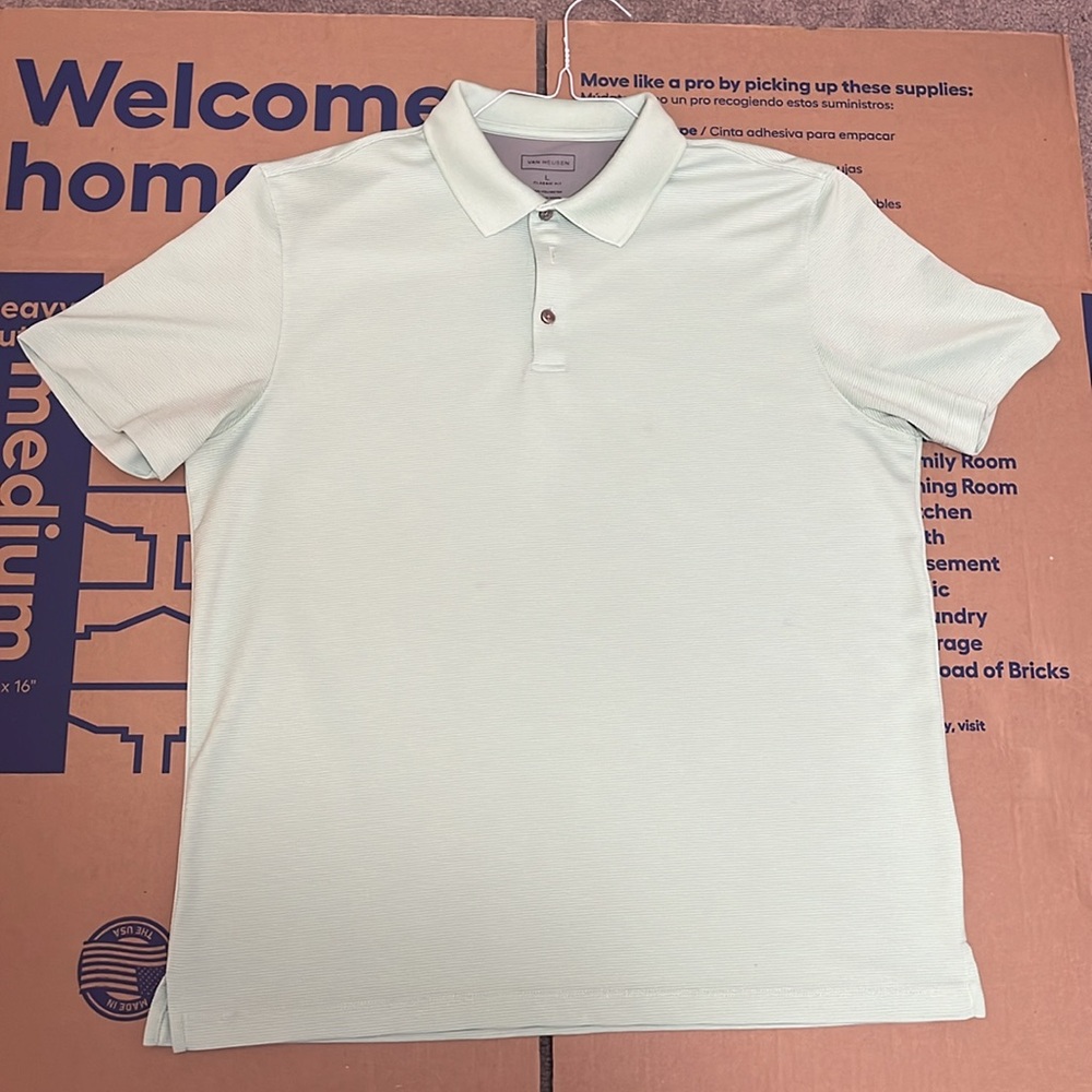 Van Heusen Brand Dri-Fit Golf Polo